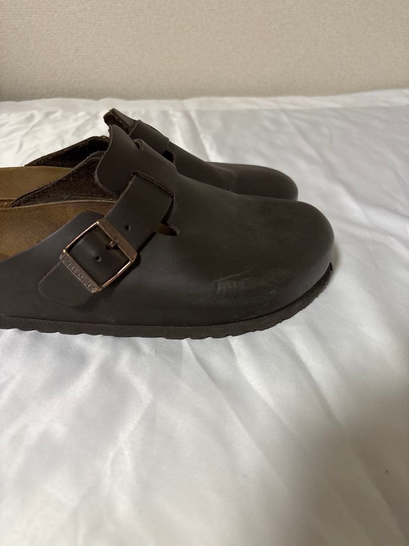 ビルケンシュトック　ボストン　42 レザー　ブラウン