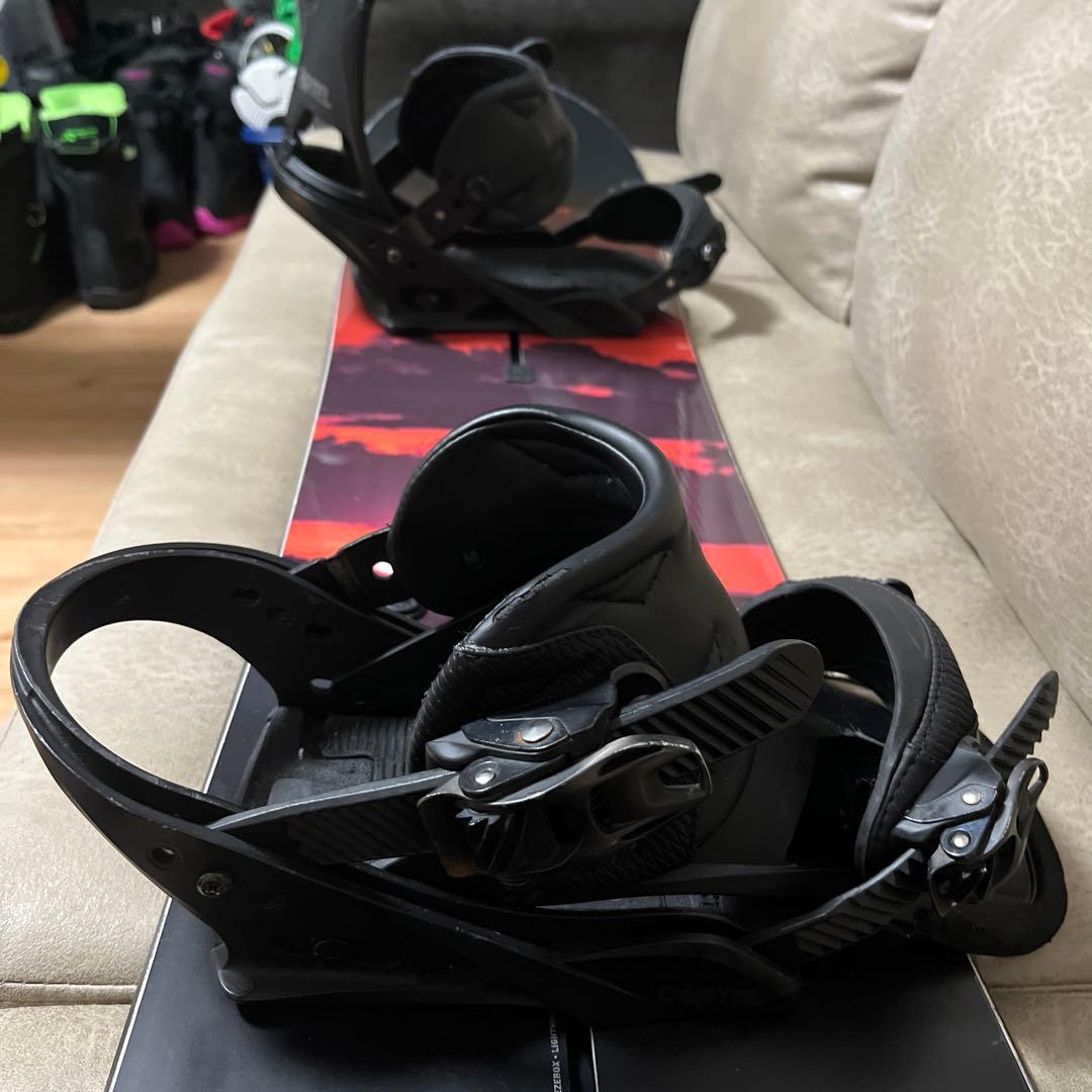 BURTON CUSTOM FV 154 × BURTON CARTEL M