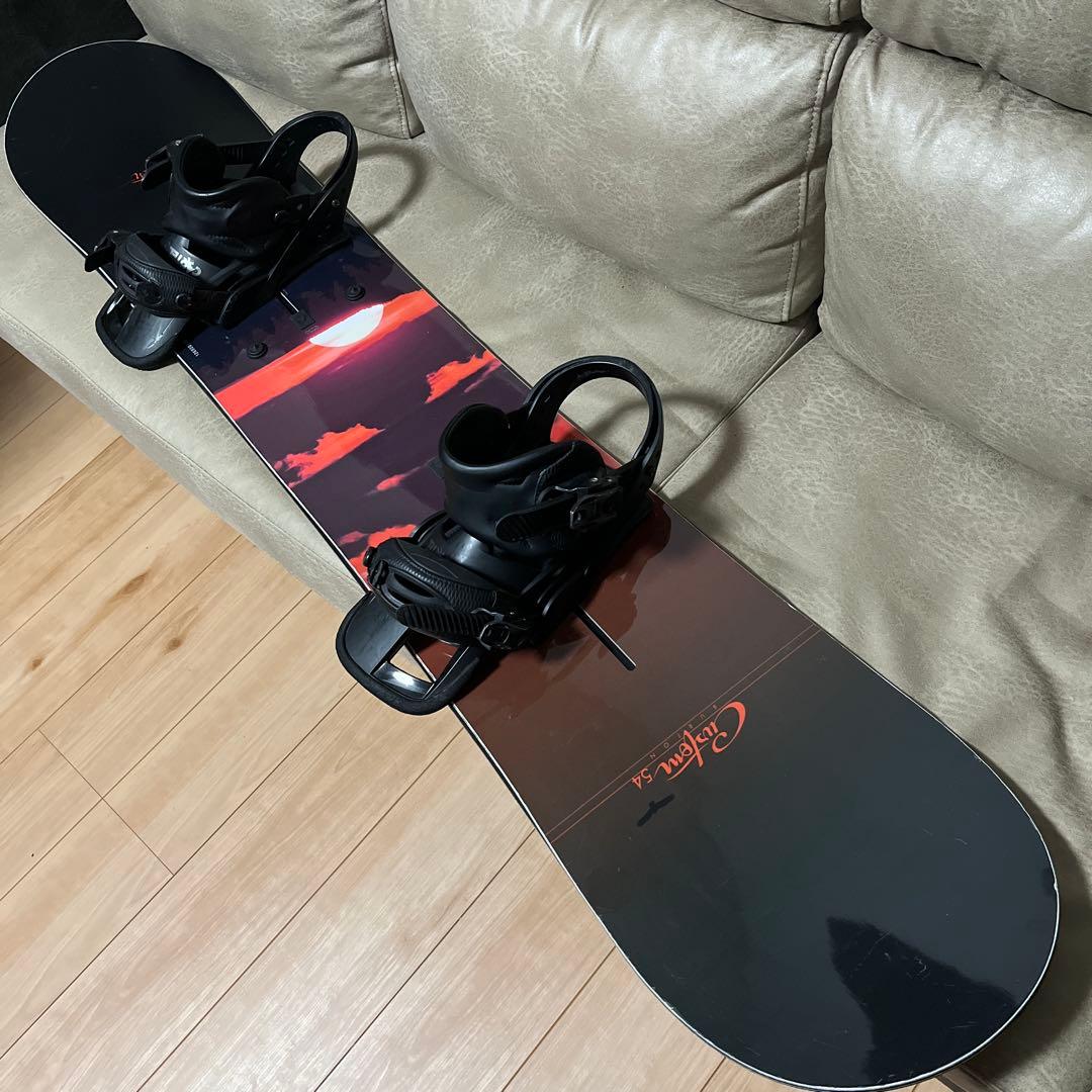 BURTON CUSTOM FV 154 × BURTON CARTEL M