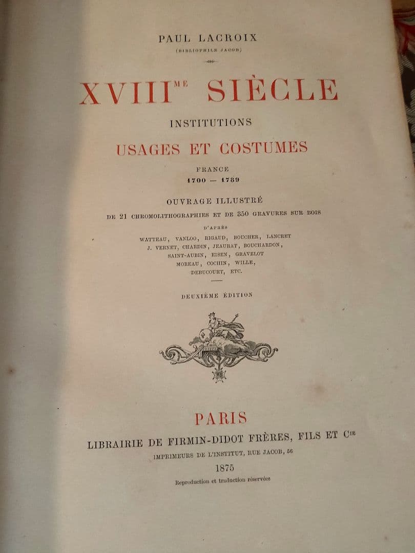 ⭐超希少⭐️２９cm【フランス製の古い洋書】革製の高級感度ある洋古書 １冊