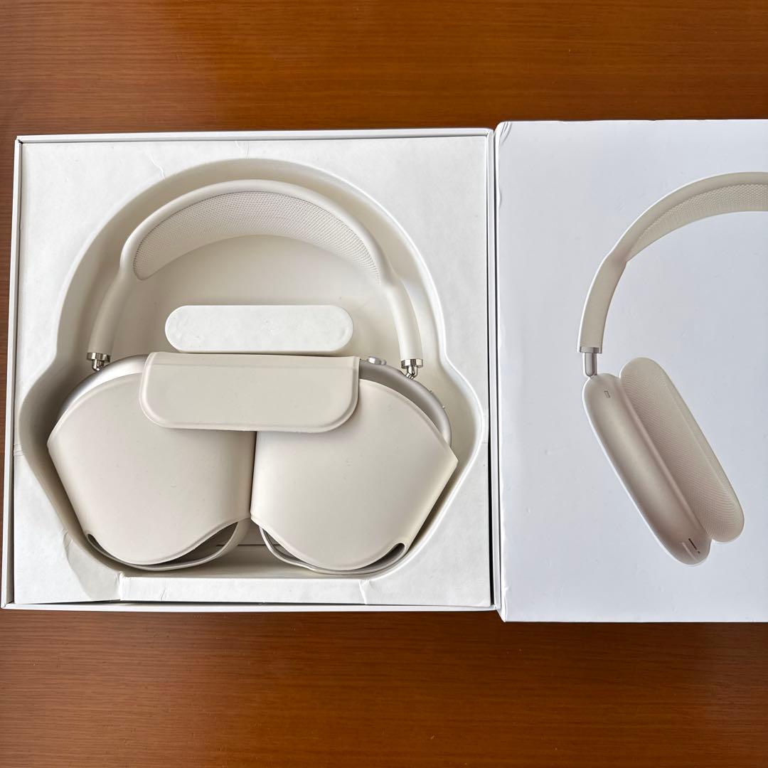 【保証有効期限内】Apple AirPods Max（第2世代）スターライト