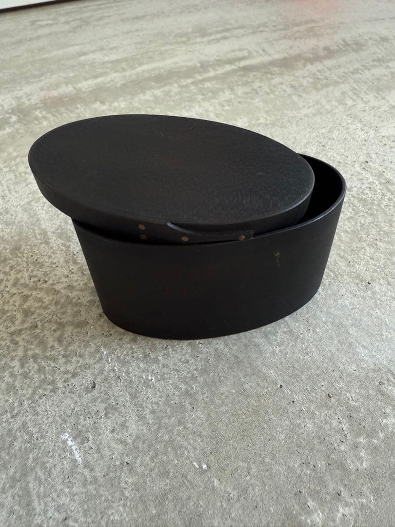 IFUJI 井藤　シェーカーボックス　オーバル　1 黒