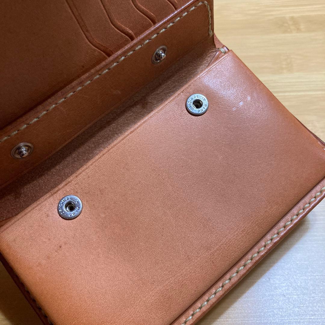 三つ折り財布　MOTO レザー