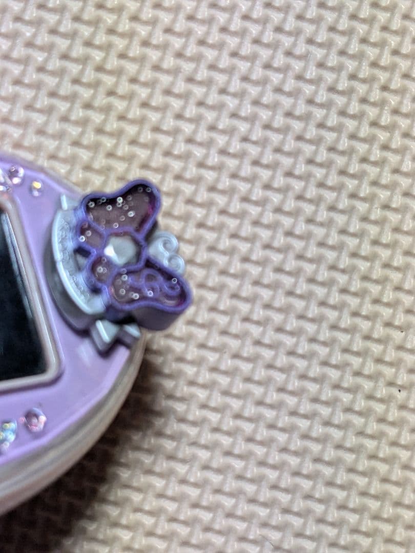 たまごっちピース　デコピアス メロディーランド　パープル✖️ピンク