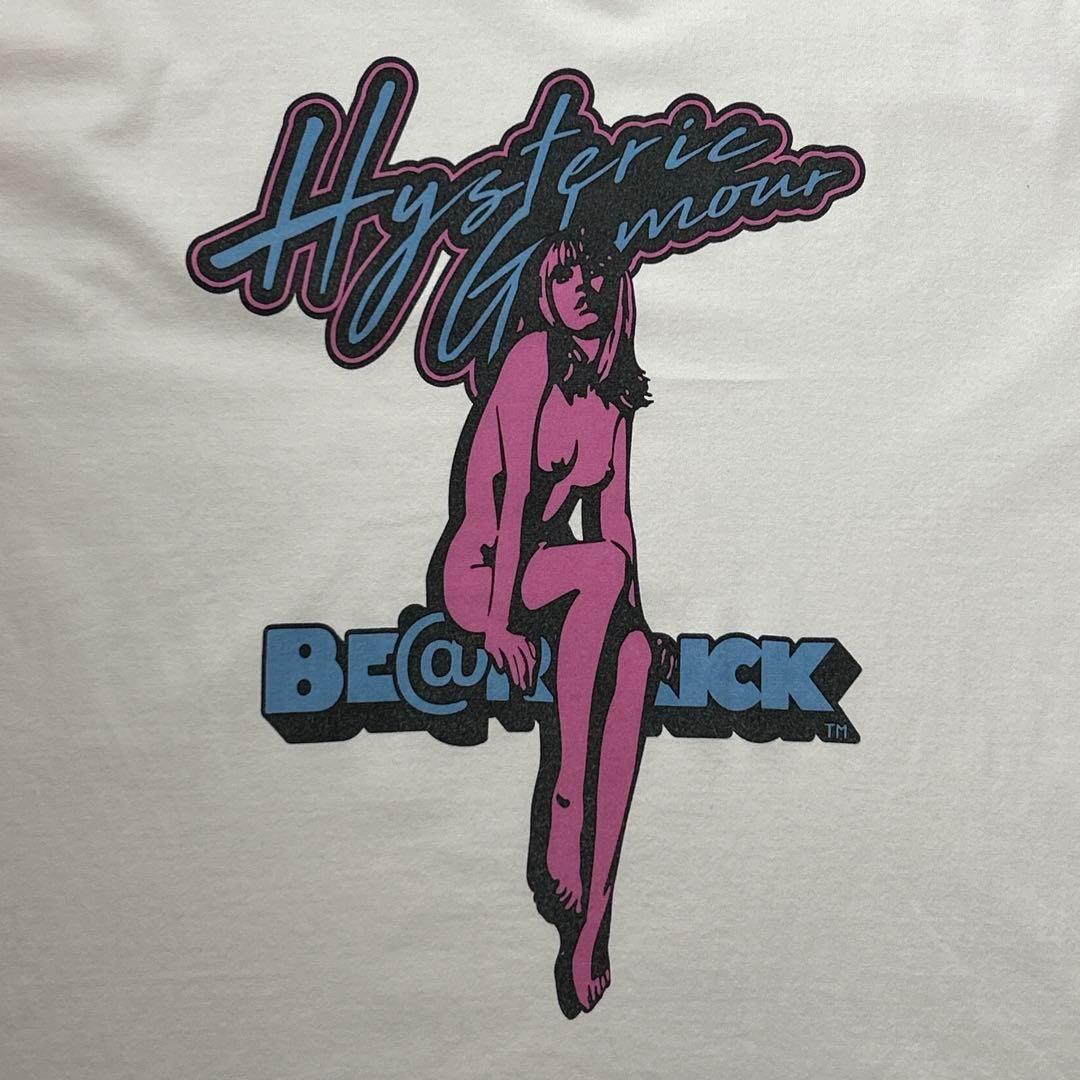 2815MU【BE@RBRICKコラボ】ヒステリックグラマー☆ヒスガールＴシャツ