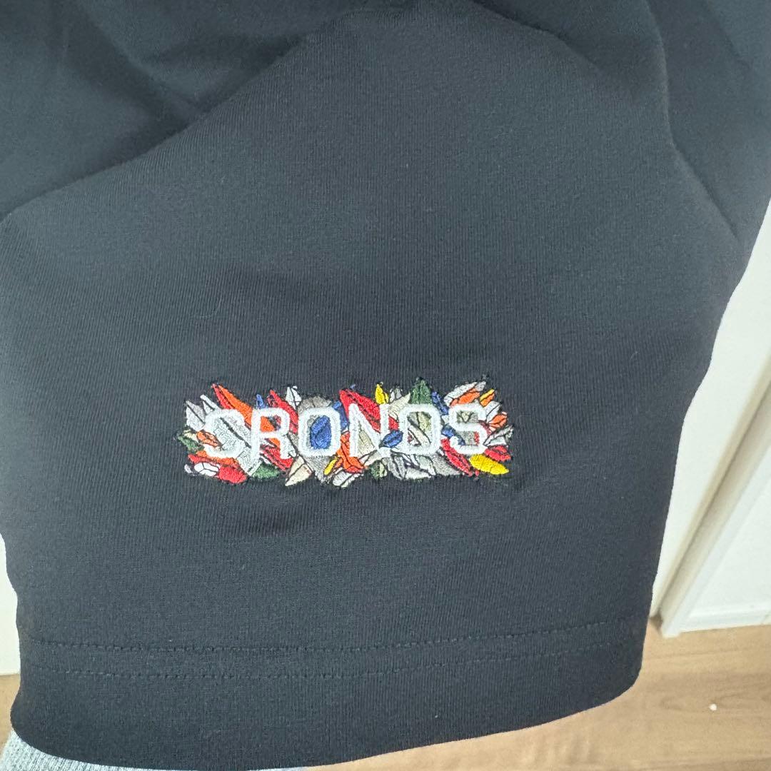 CRONOS ブラック 長袖カットソー M