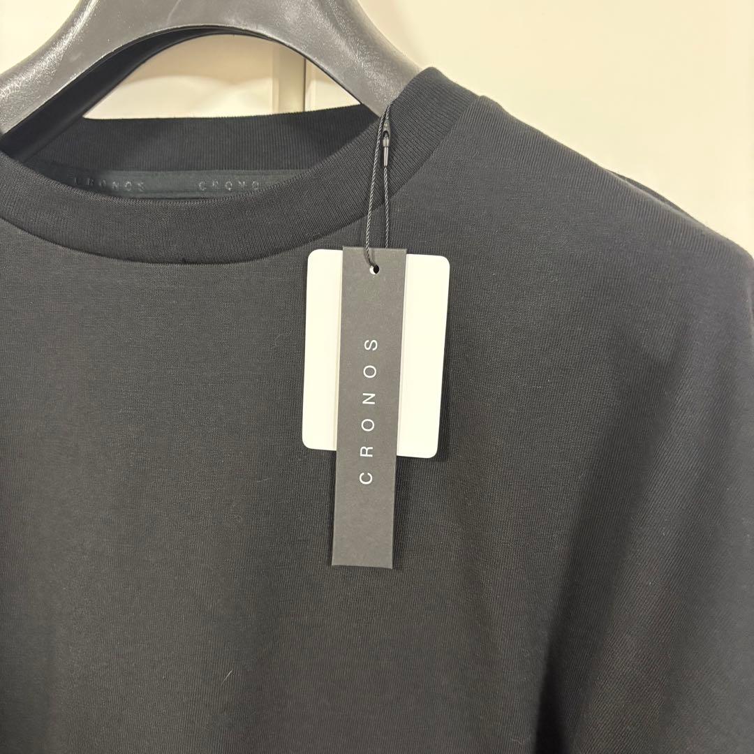 CRONOS ブラック 長袖カットソー M