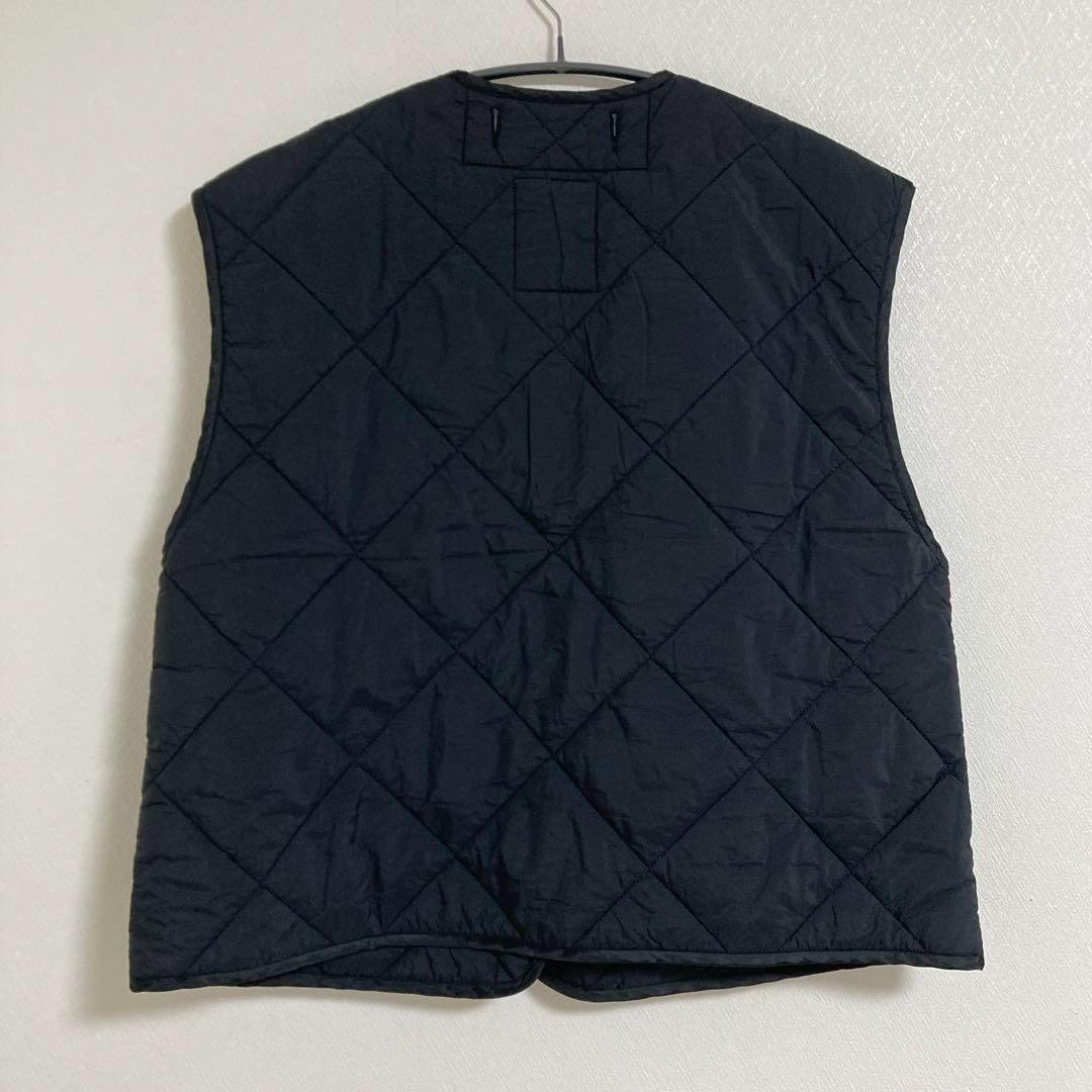 Curensology &RC　CL-10キルティングショートベスト　黒　F