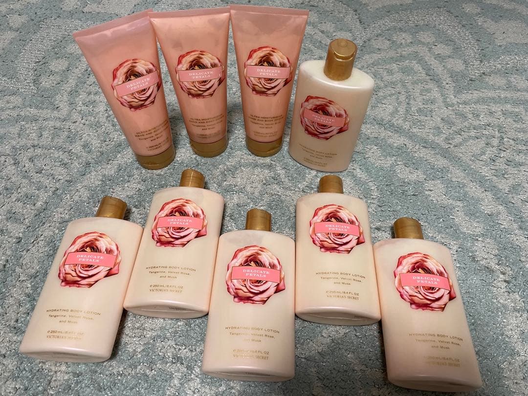 ヴィクトリアシークレット　ボディクリーム　ボディローション　ローズ　ムスク