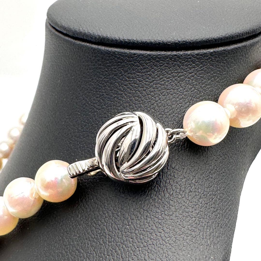 照り強✨ 大粒 あこや パール ネックレス 真珠 レディース アクセサリー sv