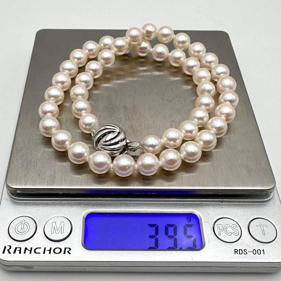 照り強✨ 大粒 あこや パール ネックレス 真珠 レディース アクセサリー sv