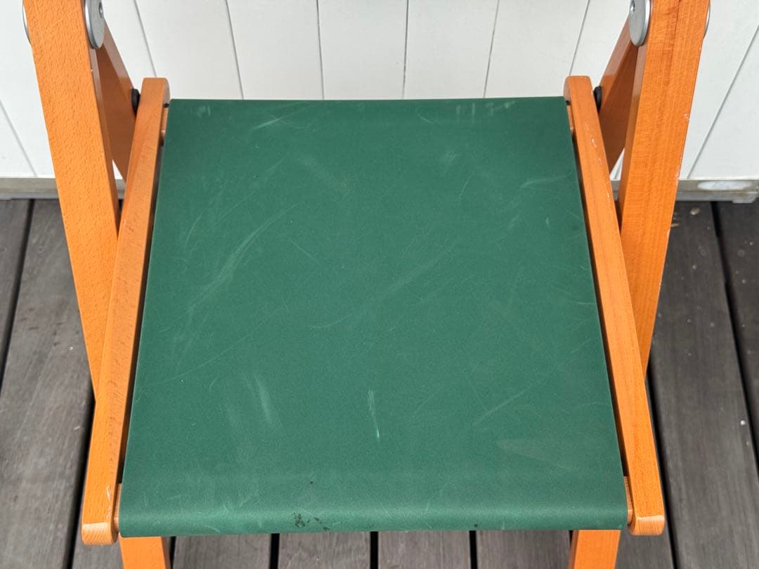 1990's ミッドセンチュリー ポストモダン 折りたたみチェア 2脚セット