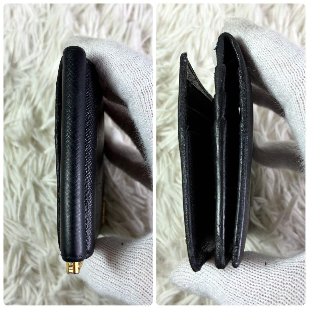 PRADA マネークリップ サフィアーノレザー 二つ折り カードケース RFID