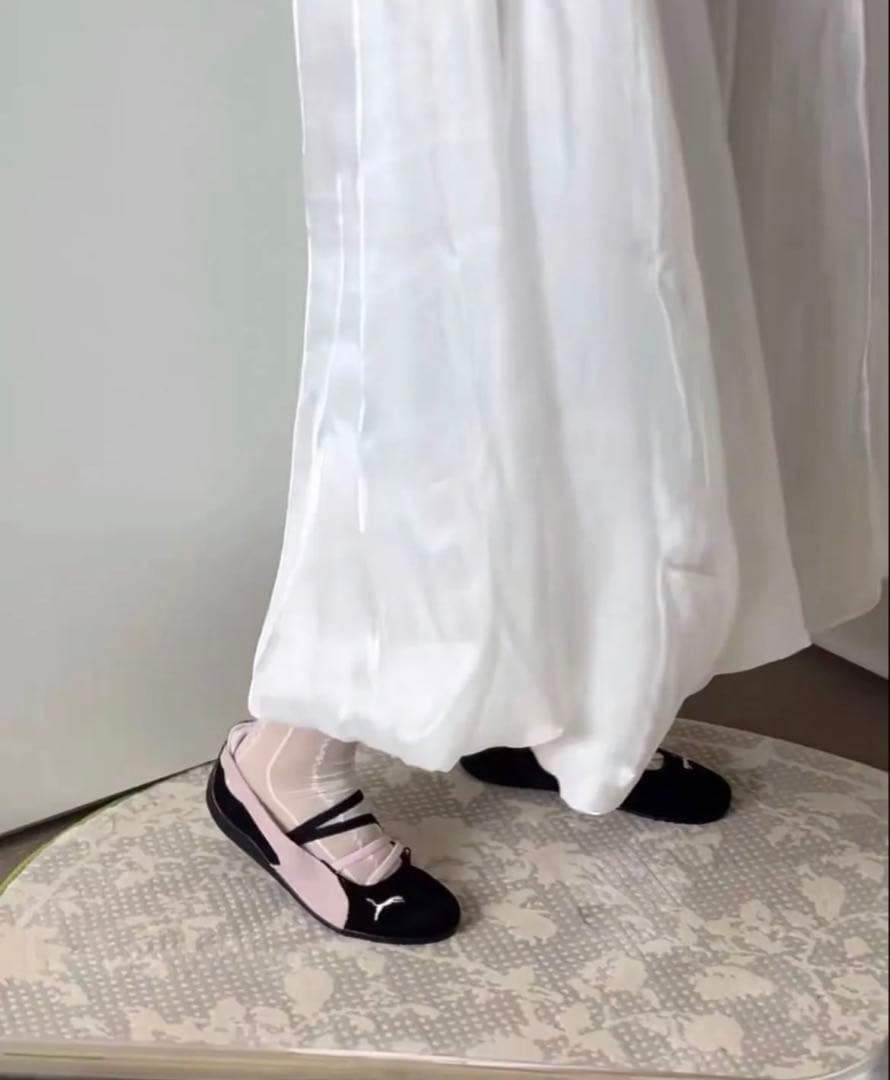 新品未使用 PUMAスピードキャット バレエ 黒 メアリージェーン 23cm