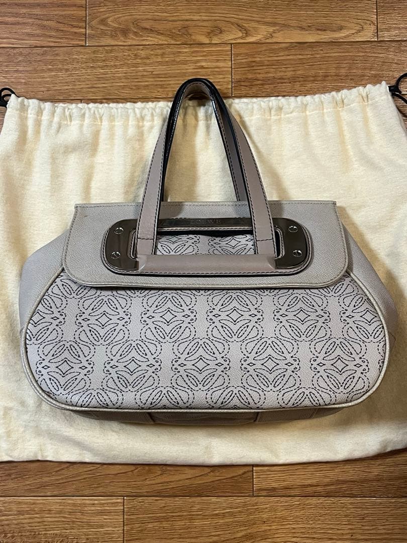 ロエベ　2way ハンドバッグ　ショルダーバッグ