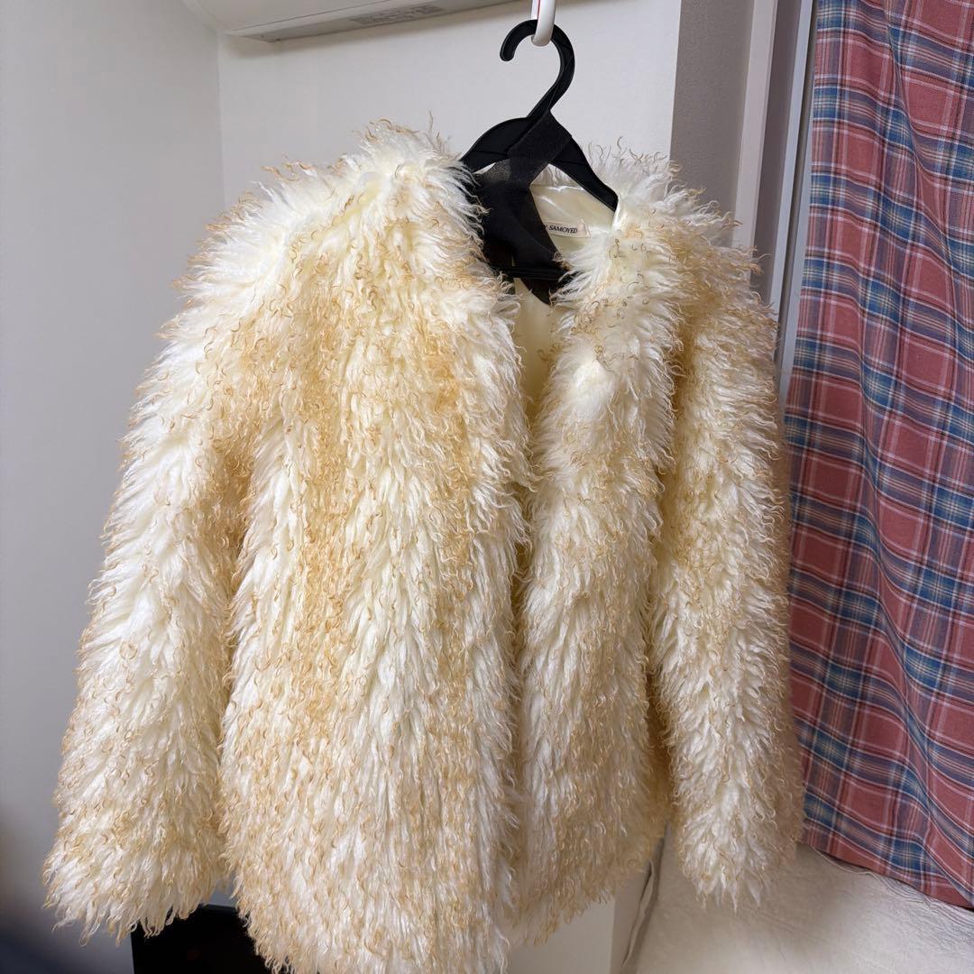 ぷ*ん様 Samoyed ファーコート
