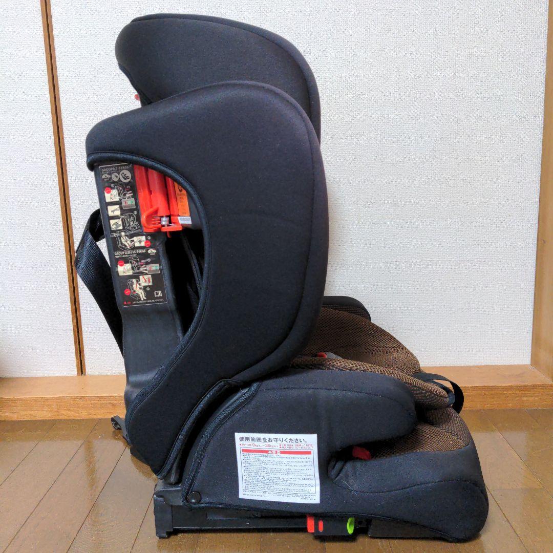 【美品】スマートエンジェル ハーネスジュニアfix 西松屋　ISOFIX対応