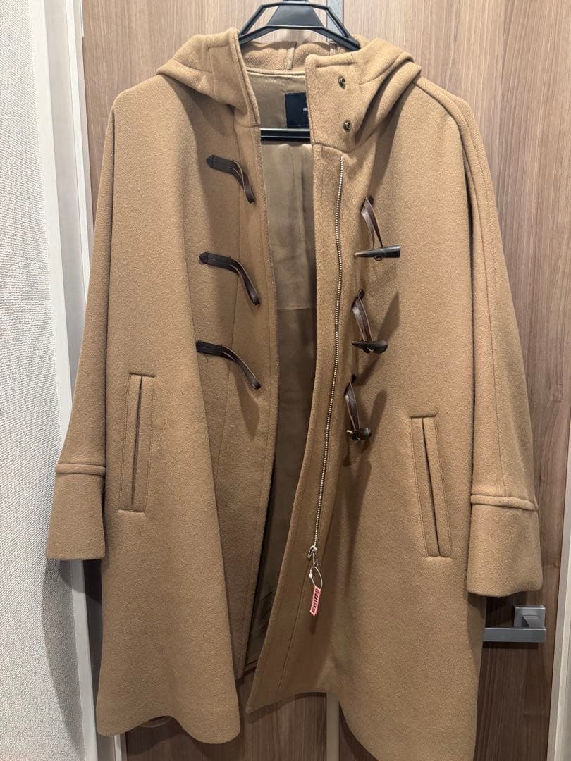 Rungo。Framework メルトン　ダッフルポンチョコート