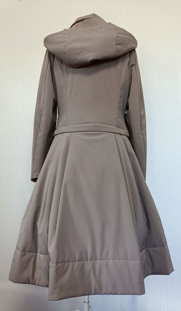 ☆フォクシーニューヨーク2way中綿コートライトブラウン希少42☆