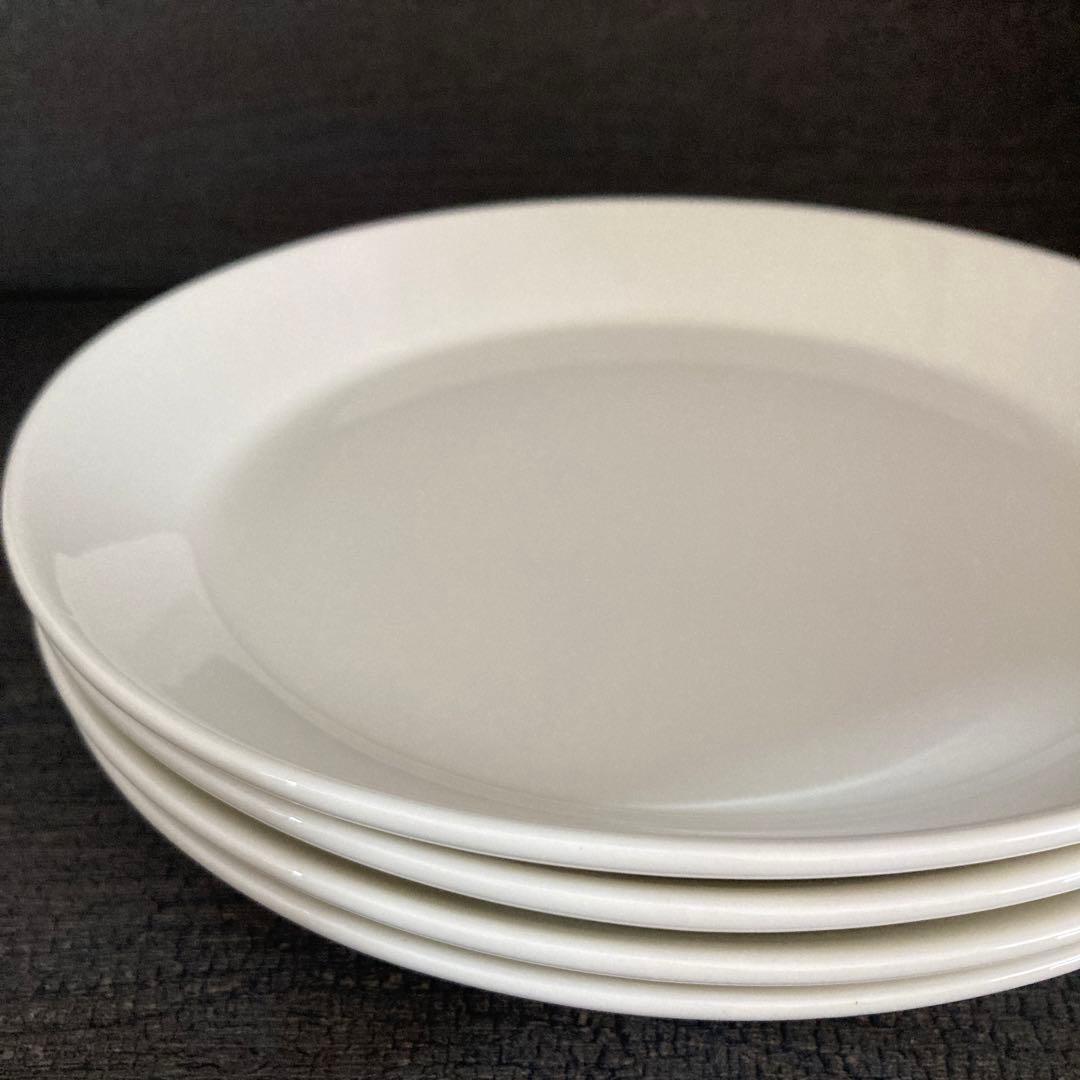 イッタラ　ティーマ　プレート21㎝　ホワイト　4枚セット