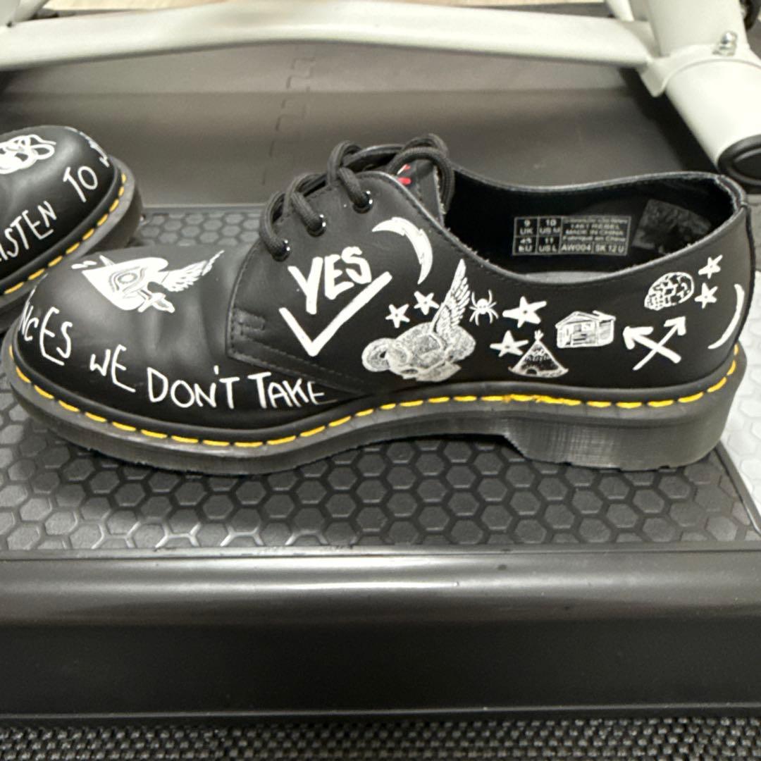 Dr. Martens 1461 REBEL 3EYE UK9 3ホール　箱なし