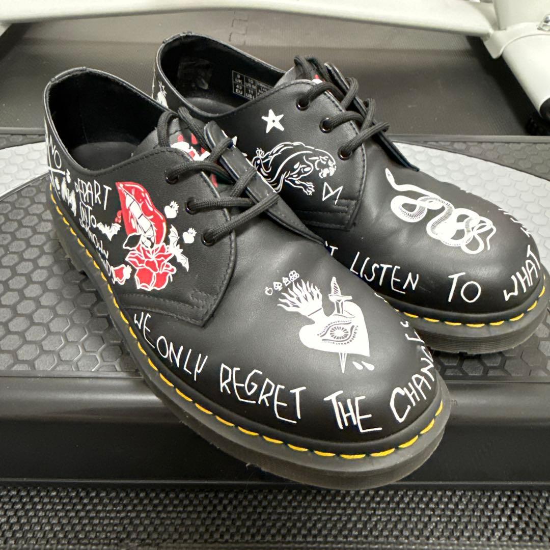 Dr. Martens 1461 REBEL 3EYE UK9 3ホール　箱なし