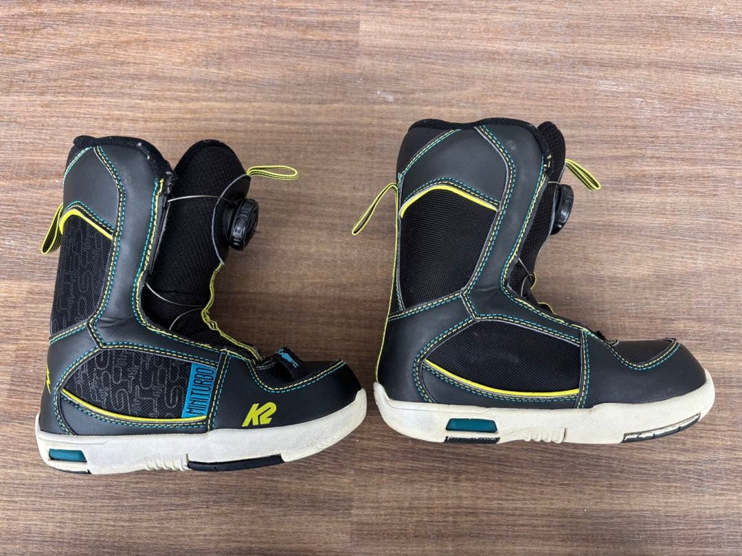キッズスノーボード3点セット90cm K2 MINI TURBO ブーツ付き美品