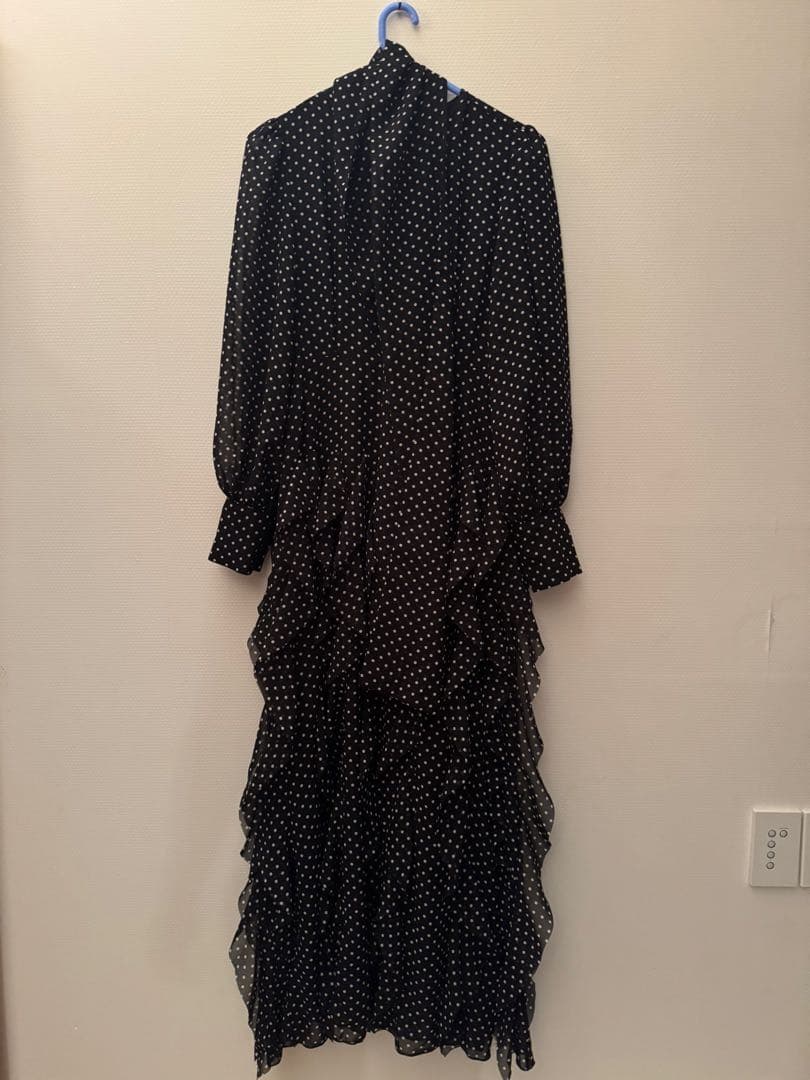 Mi様　Amomma アモマ　最新品切れ中　ドット柄マキシドレス