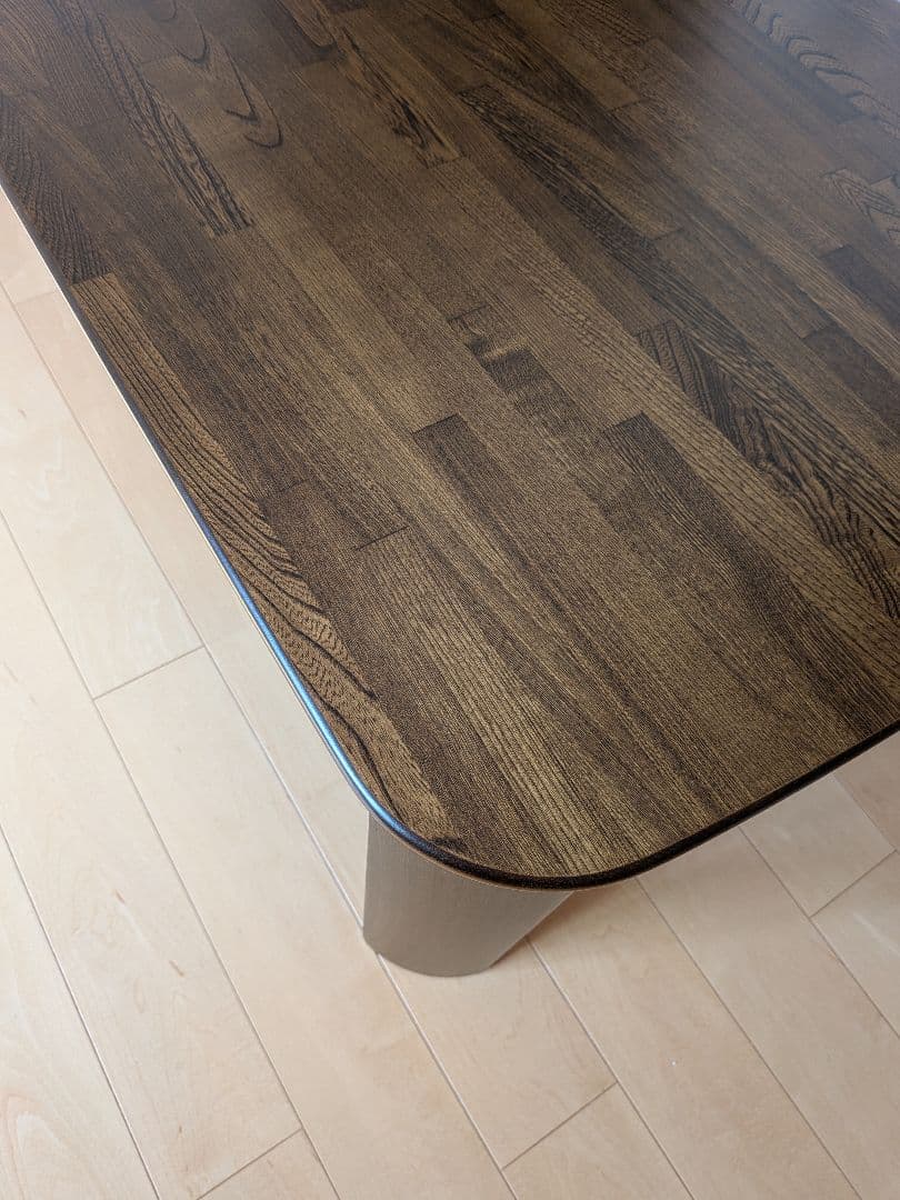 ローテーブル 引き出し付き リビングテーブル ダークブラウン