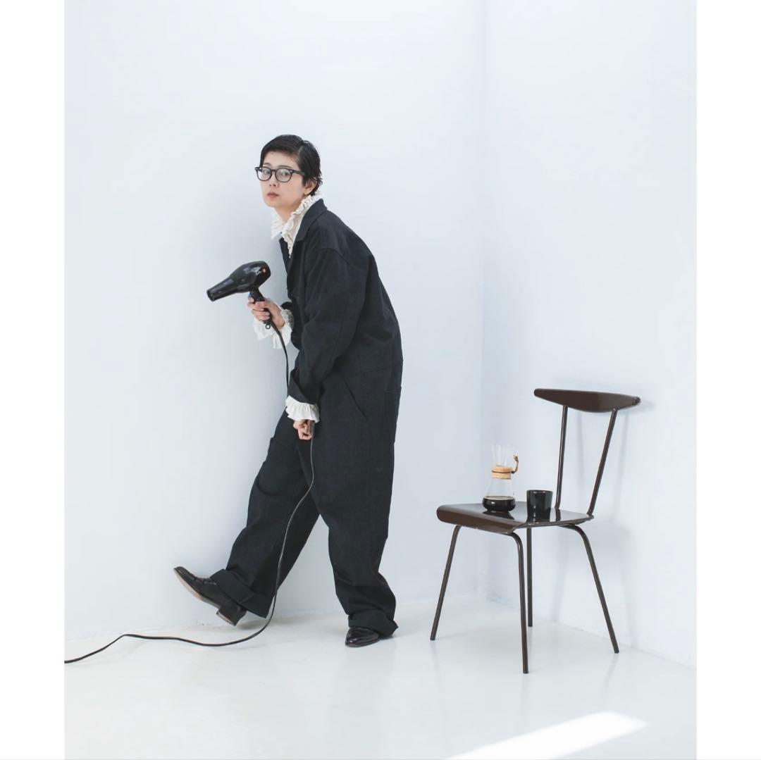 fofofofa yarmo オールインワン Sサイズ　黒　完売新品タグ付