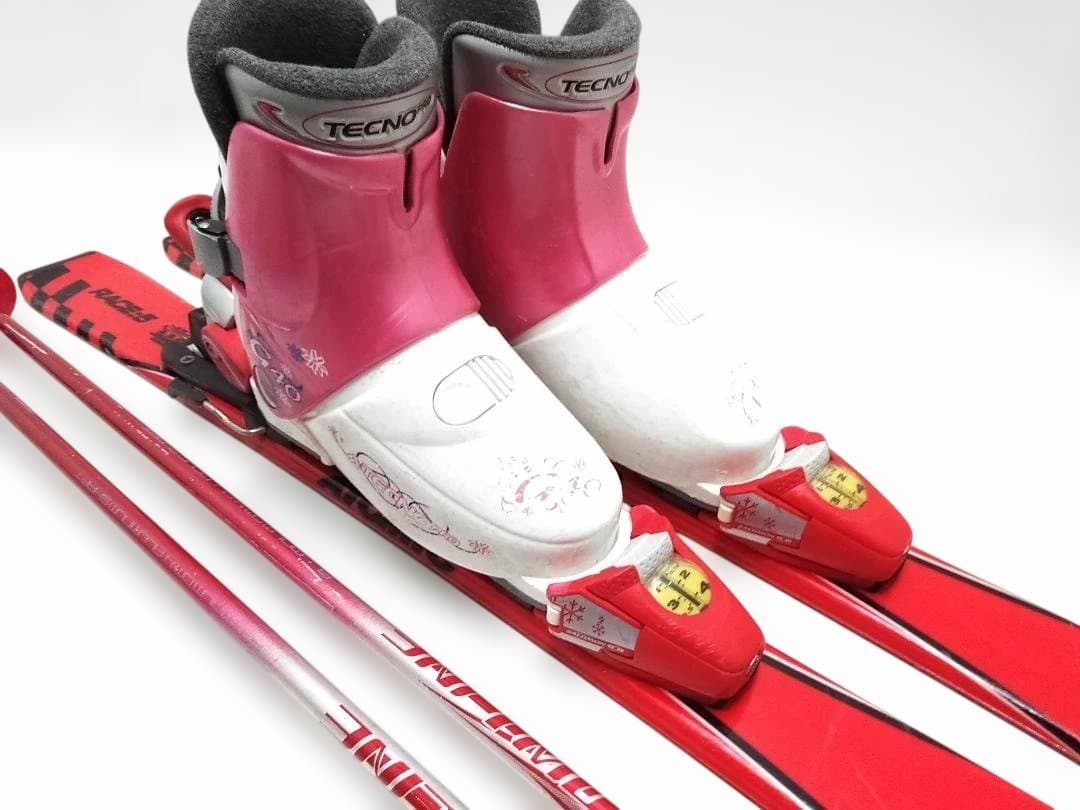 ジュニアスキー4点セット アトミック 110cm ブーツ アストロ 21.5cm