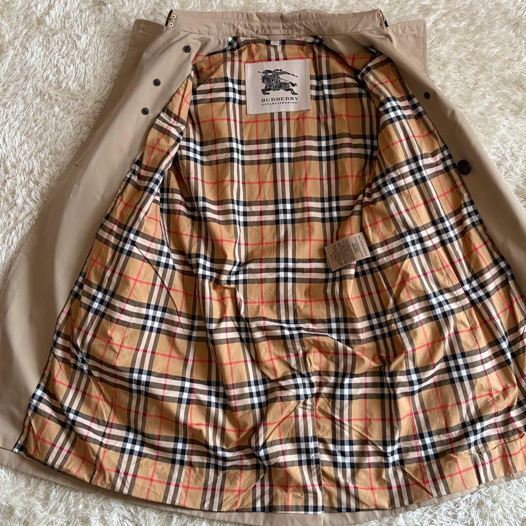 バーバリートレンチコート ESTABLISHED1856 ノバチェック ベルト