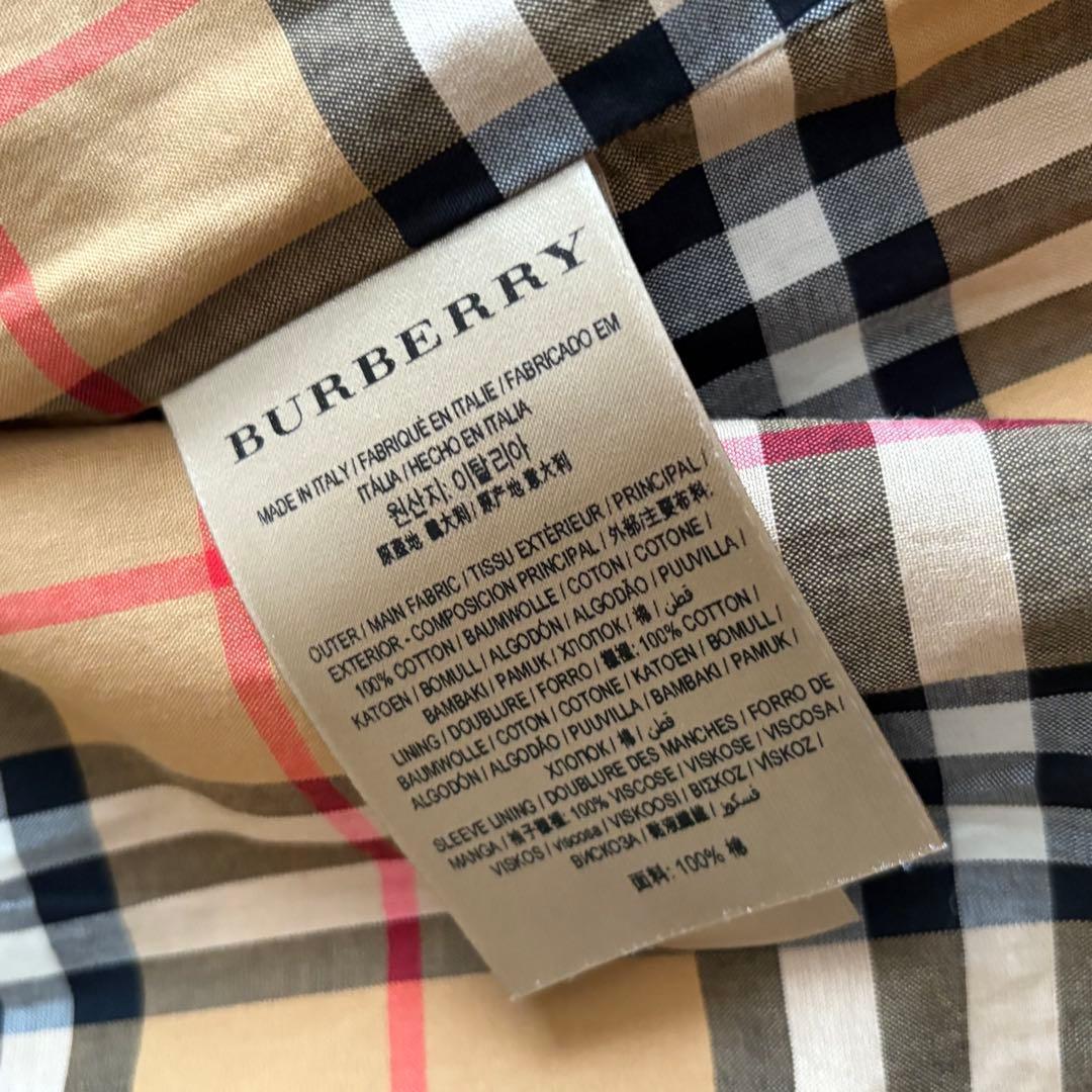 バーバリートレンチコート ESTABLISHED1856 ノバチェック ベルト