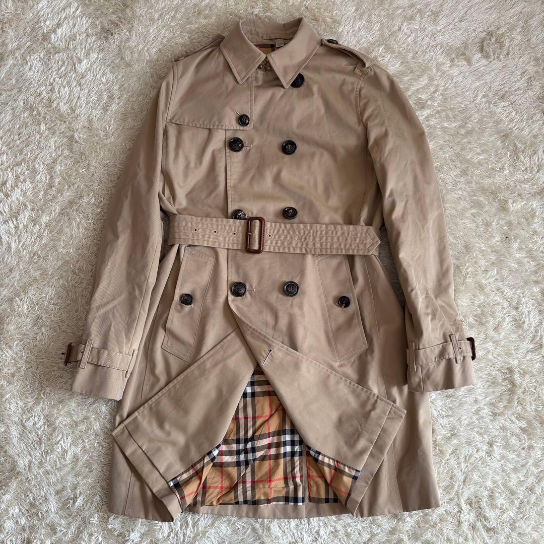バーバリートレンチコート ESTABLISHED1856 ノバチェック ベルト