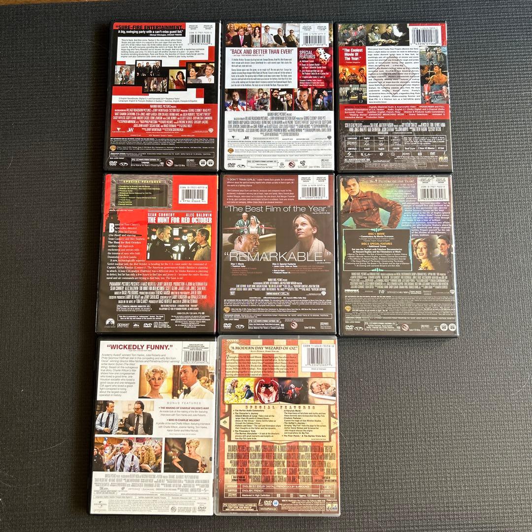 【アメリカ購入】リージョン1 映画DVD詰め合わせ 8本セット