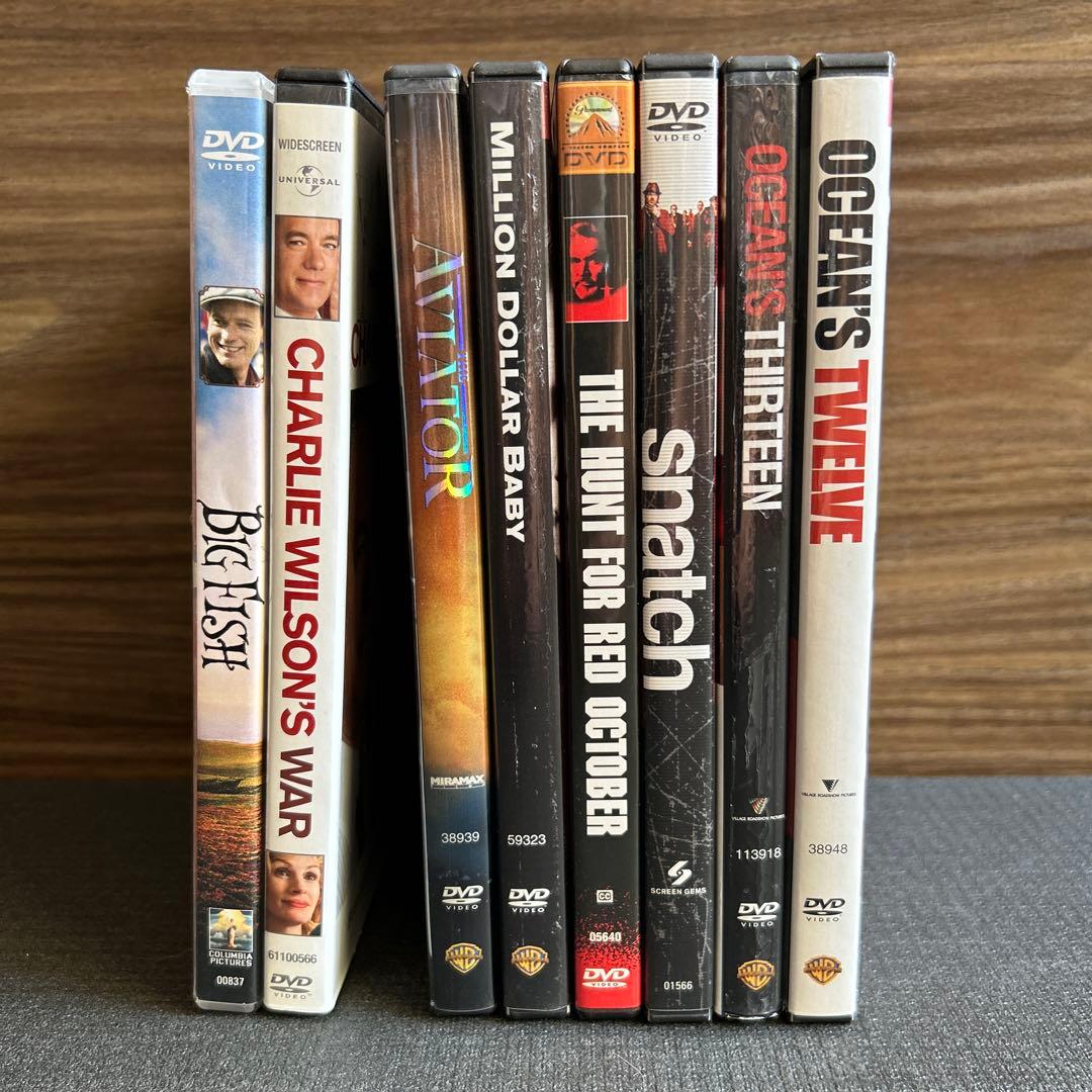 【アメリカ購入】リージョン1 映画DVD詰め合わせ 8本セット