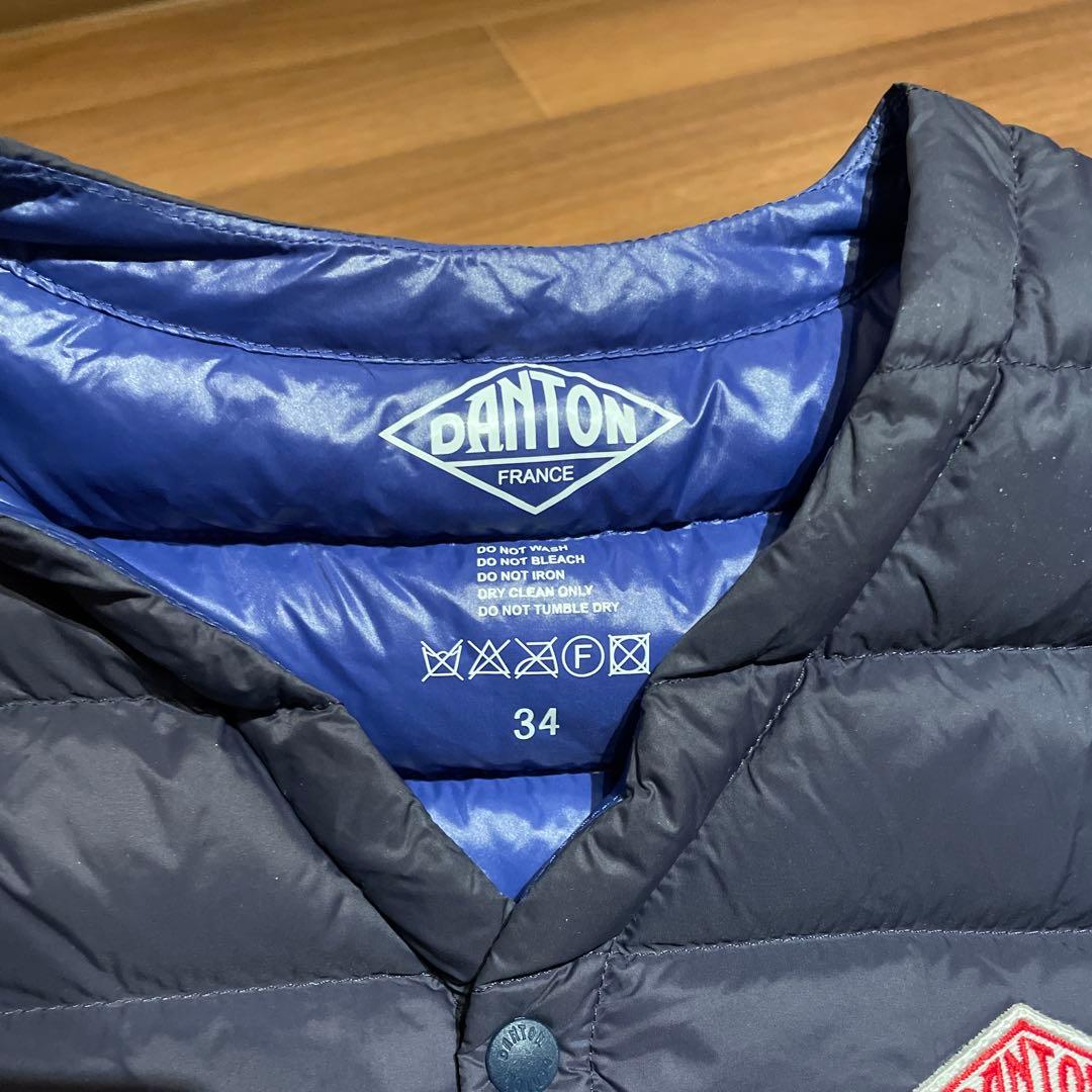 DANTON ダウンベスト