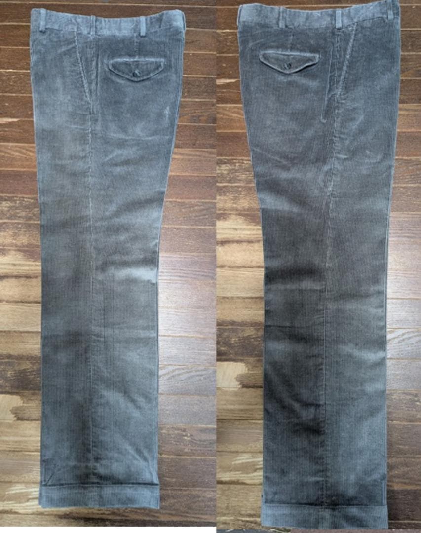 ★新品80sUSA製W85LLbeanコーデュロイパンツ/フリスコBEN黒チビ