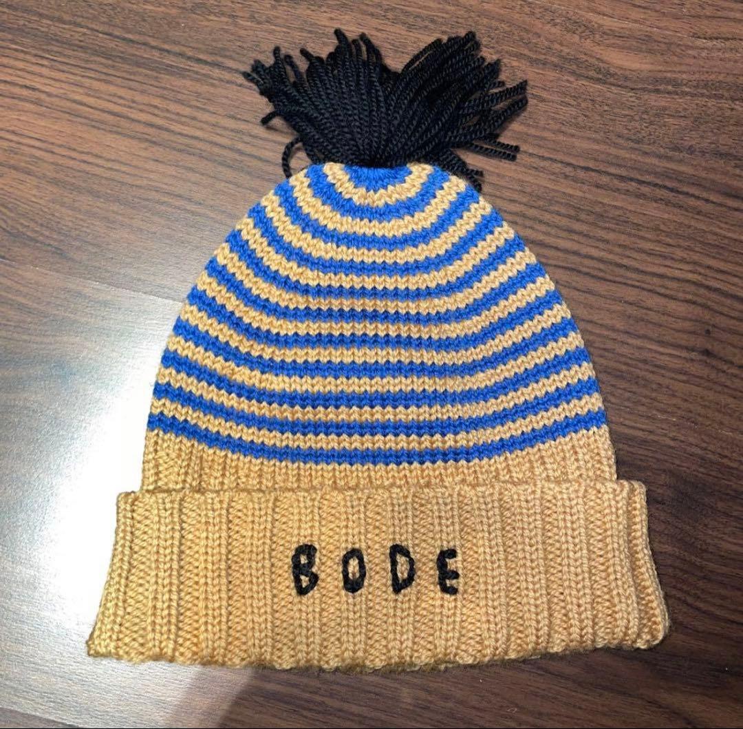 BODE ボンボン付きニット帽