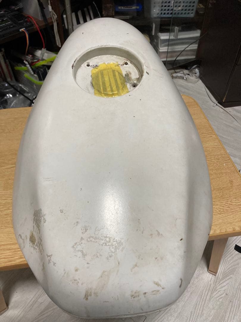 R1-Z 3XC 錆び止め施工済み　ガソリンタンク