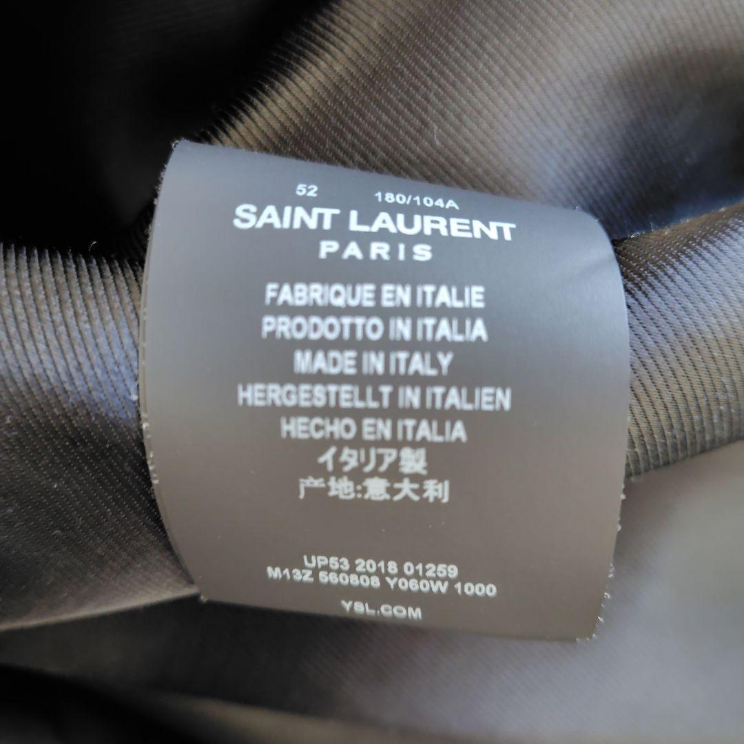 SAINT LAURENT PARIS ウール ピーコート 最終価格