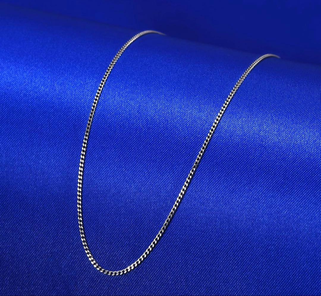 プラチナ 喜平 ネックレス 2面シングル