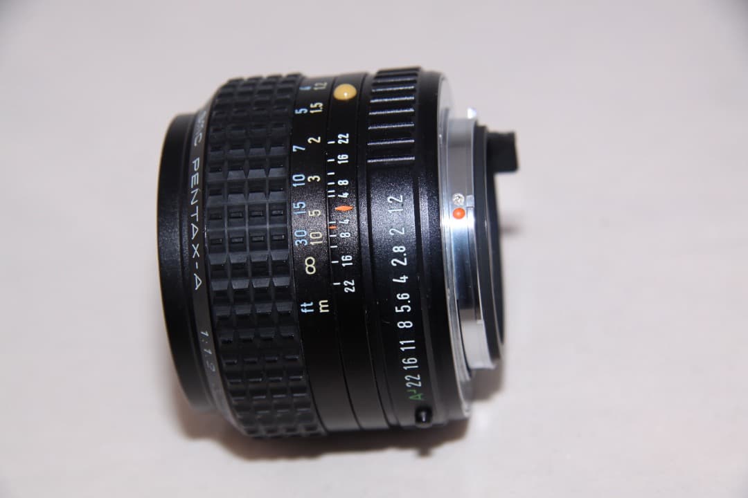 美品 特価PENTAX SMC PENTAX-A 50mm F1.2単焦点レンズ