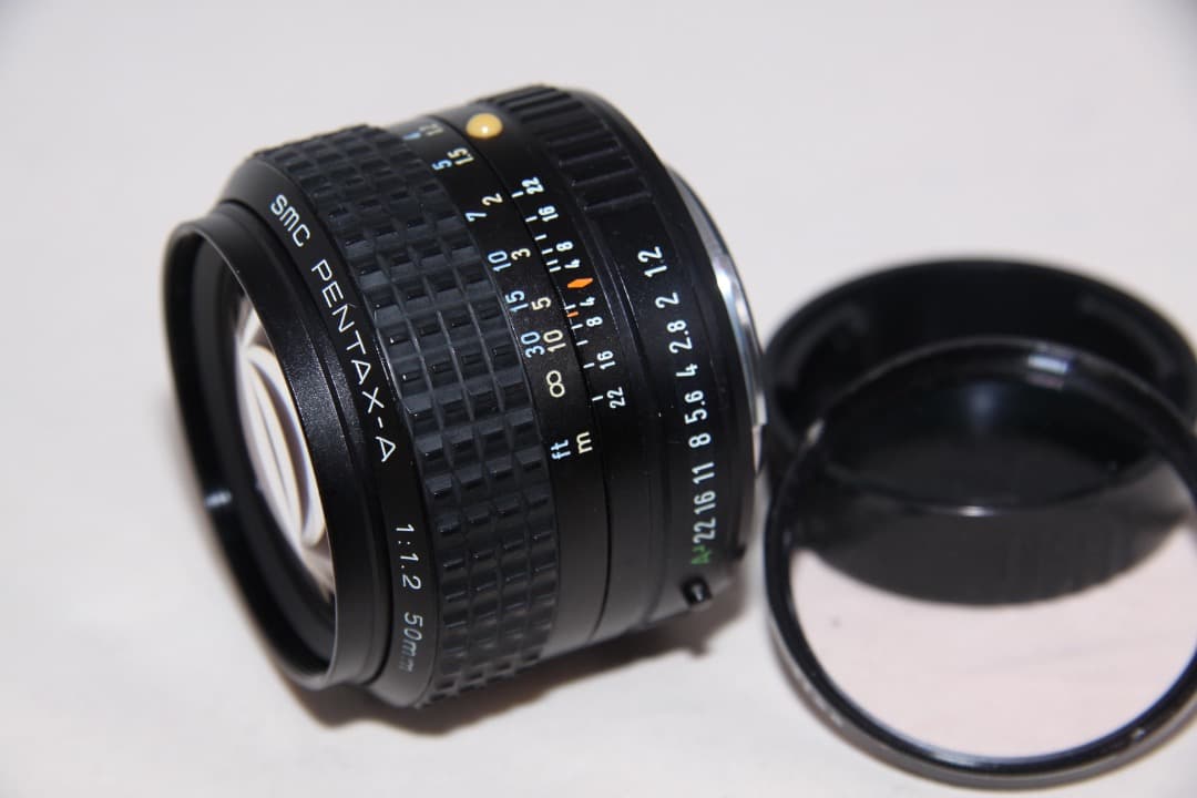 美品 特価PENTAX SMC PENTAX-A 50mm F1.2単焦点レンズ