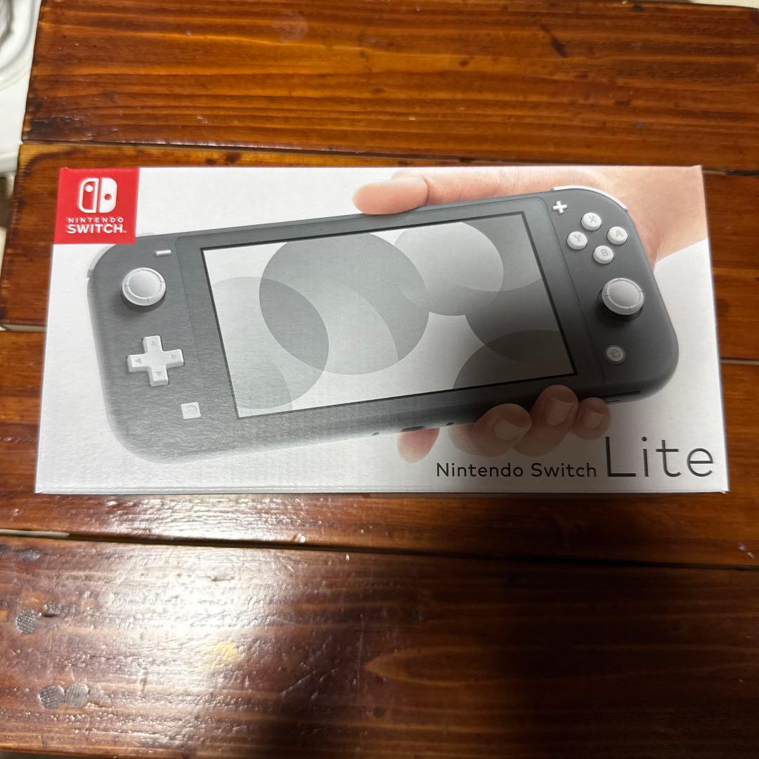 Nintendo Switch Lite グレー 新品