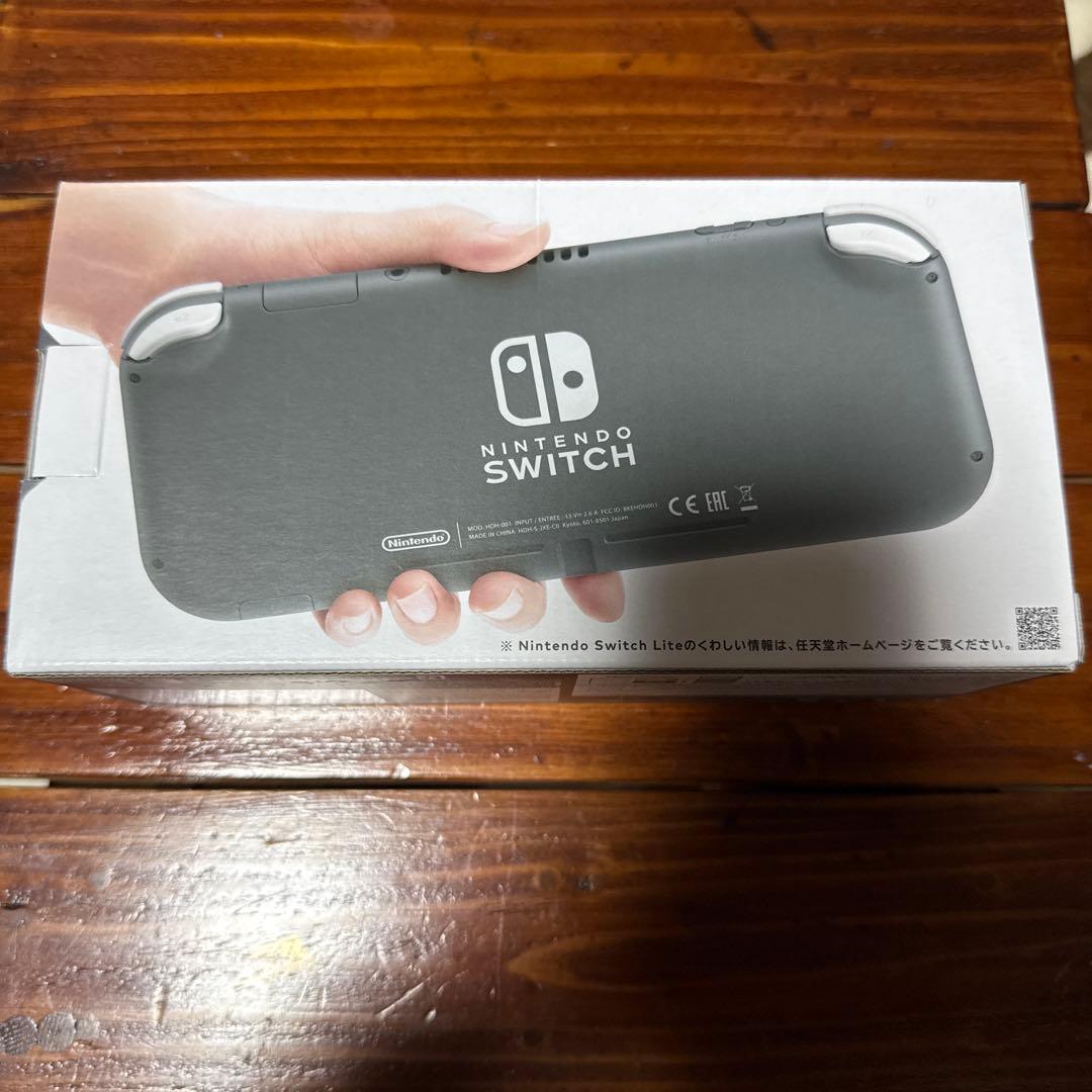 Nintendo Switch Lite グレー 新品