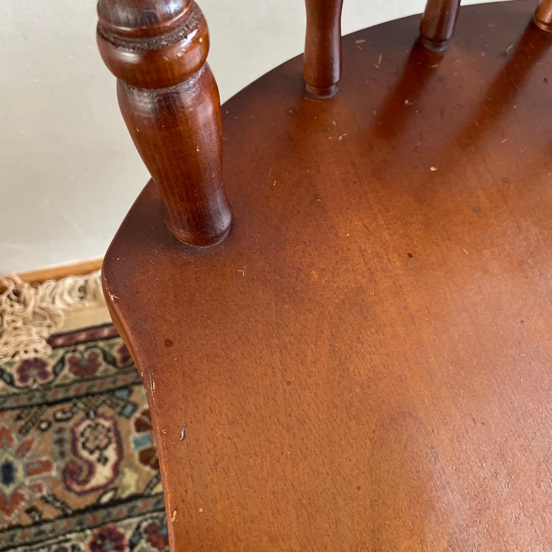 ④ミキモク　ウィンザーチェア　ダイニングチェア　レトロ　アンティーク