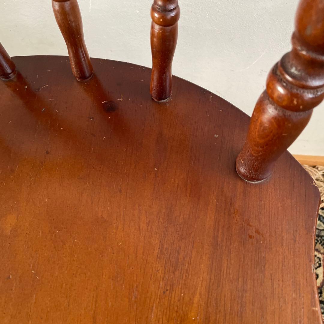 ④ミキモク　ウィンザーチェア　ダイニングチェア　レトロ　アンティーク