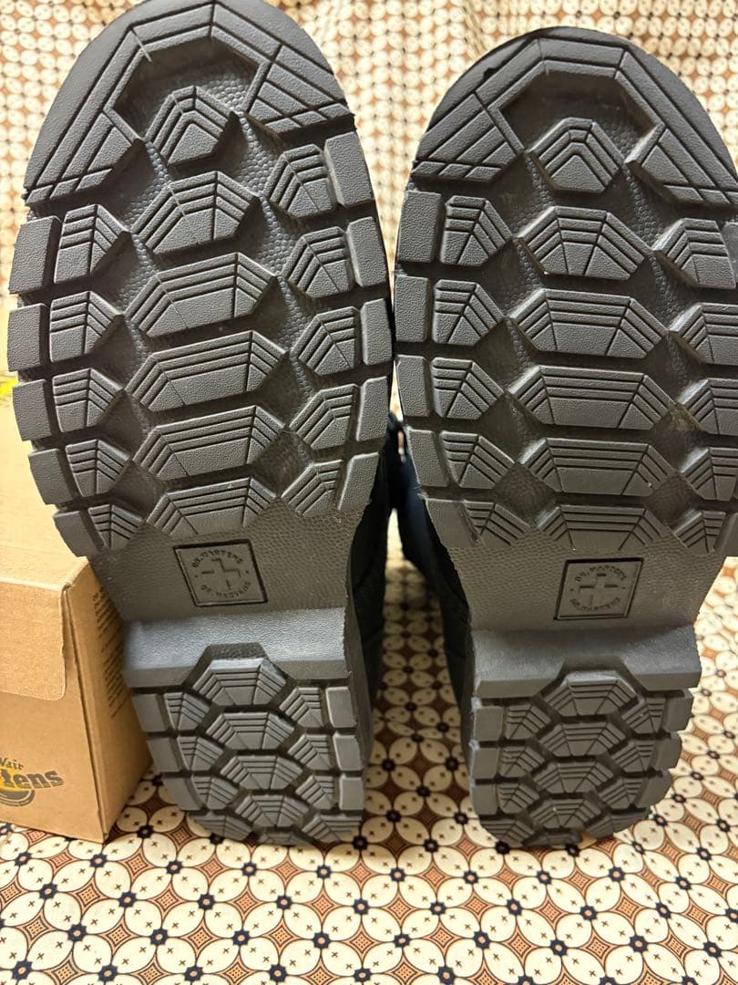 隣*柿様 ドクターマーチンAir Wait 1460 Trinity 黒　UK8