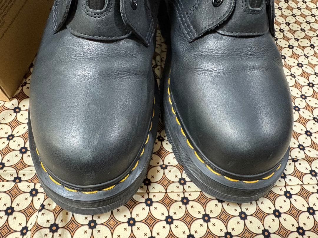 隣*柿様 ドクターマーチンAir Wait 1460 Trinity 黒　UK8